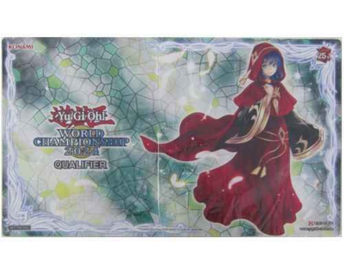 遊戯王】 韓国版 公式プレイマット 粛声の祈り手ロー WCQ2024 | トレカ