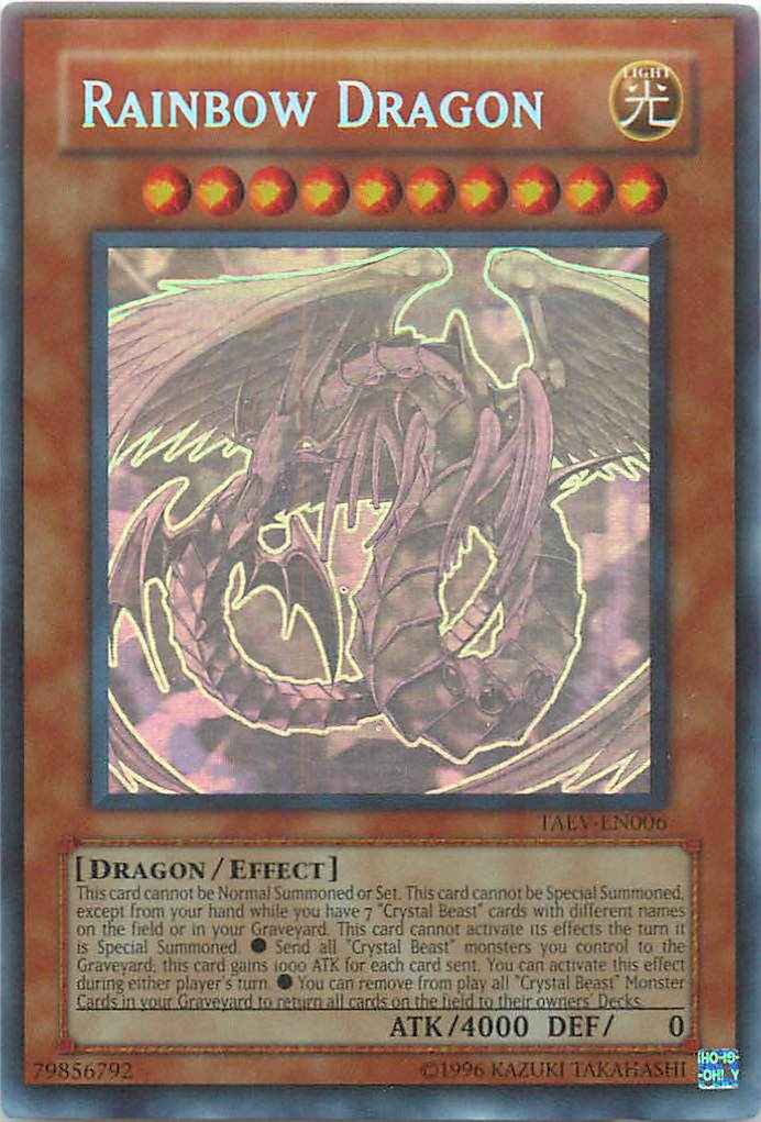 遊戯王】 究極宝玉神 レインボー・ドラゴン 英語版 Unlimited TAEV