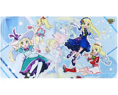 ポケモンカード】 ラバープレイマット おしゃれを楽しむリーリエ
