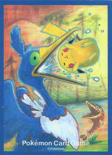 ポケモンカード】 デッキシールド ピカチュウとウッウ 64枚入り 未開封