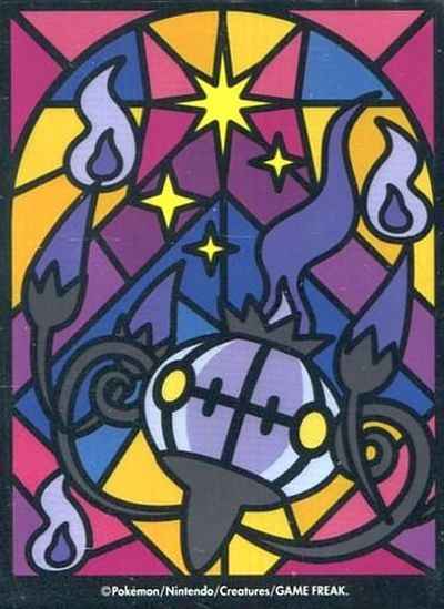 ポケモンカード】 デッキシールドプレミアム・グロス シャンデラ 64枚