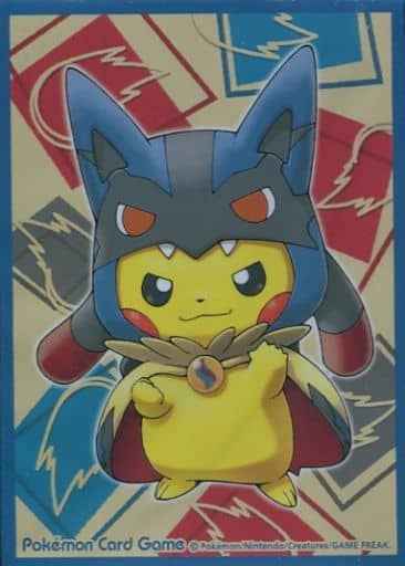 ポケモンカード】 デッキシールド メガルカリオのポンチョを着た