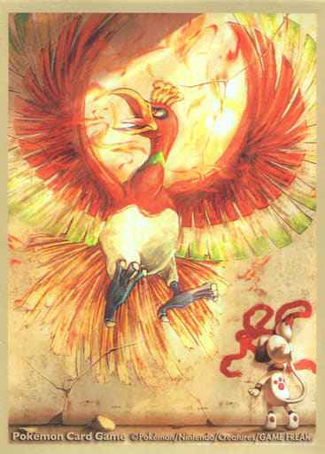 ポケモンカード】 デッキシールド ドーブルとホウオウ 32枚入り 未開封