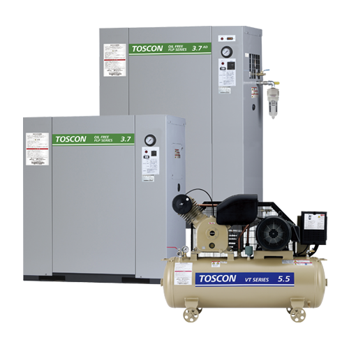 エアコンプレッサ | 製品情報 | 東芝産業機器システム株式会社