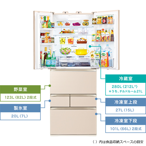 GR-T550FZ | 冷蔵庫 | 東芝ライフスタイル株式会社