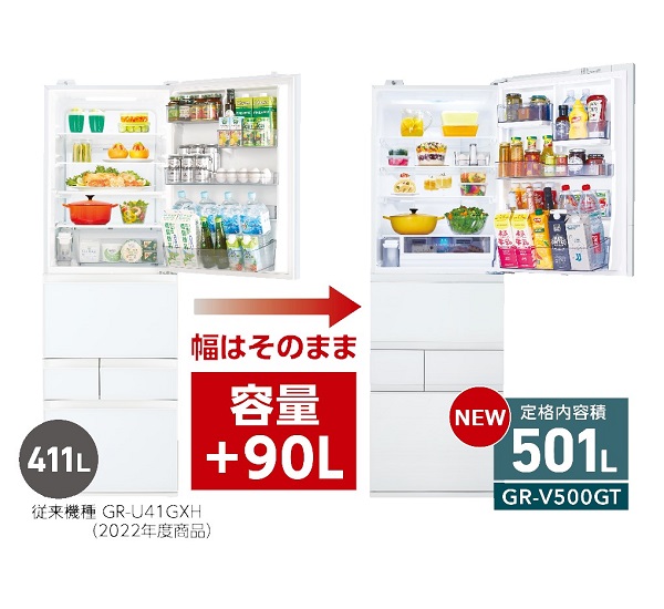 GR-V500GT | 冷蔵庫 | 東芝ライフスタイル株式会社