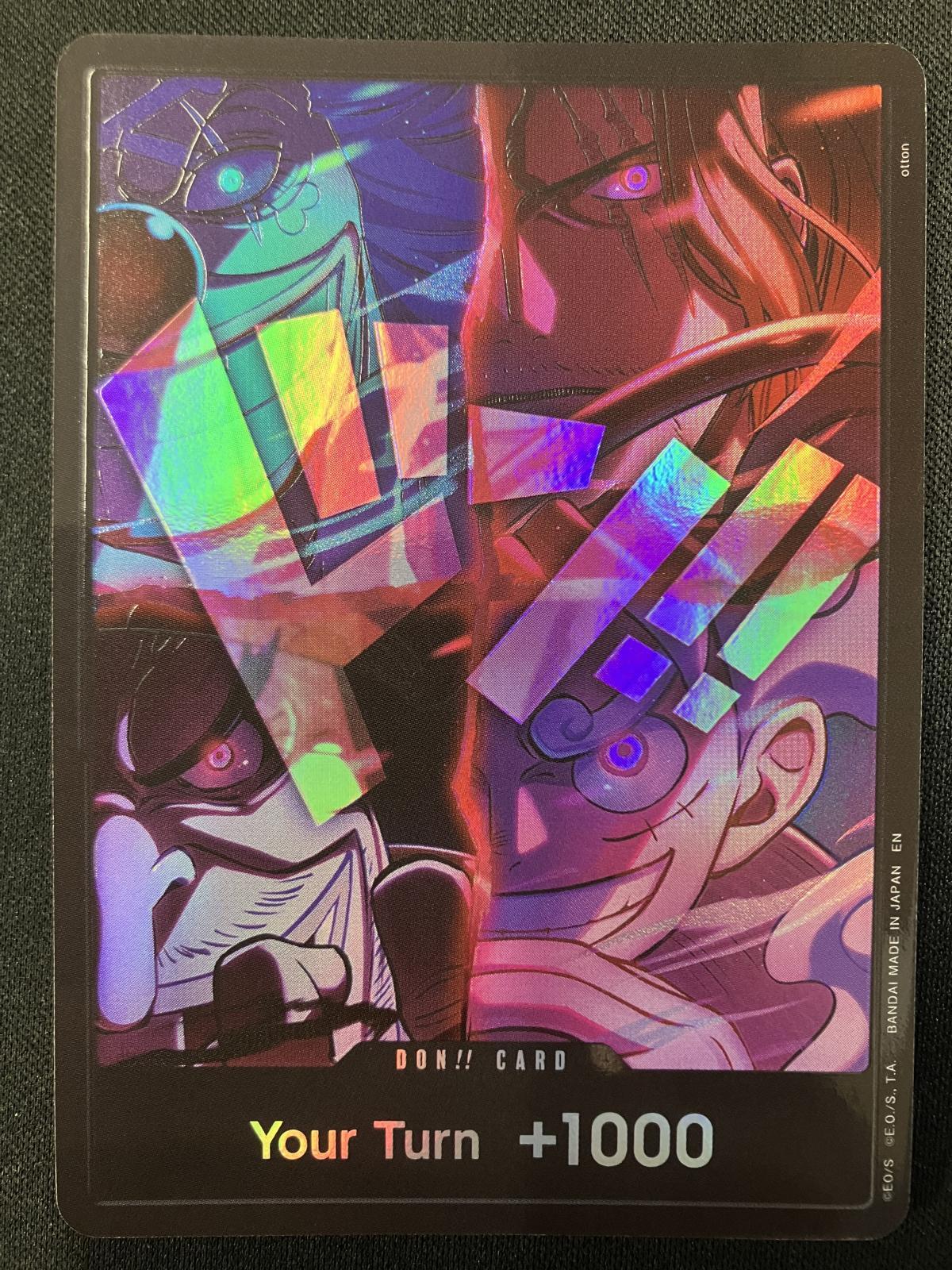 ☆SALE商品☆】《状態A-》【英語版】四皇 FOUR EMPERORS 【ドンカード