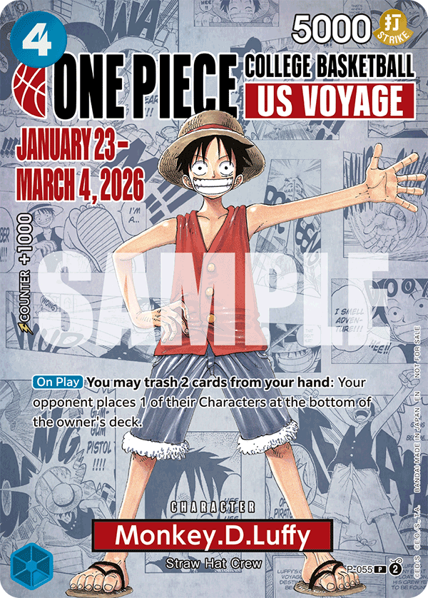 モンキー・D・ルフィ 【未開封】【英語版】【プロモ】【ONE PIECE