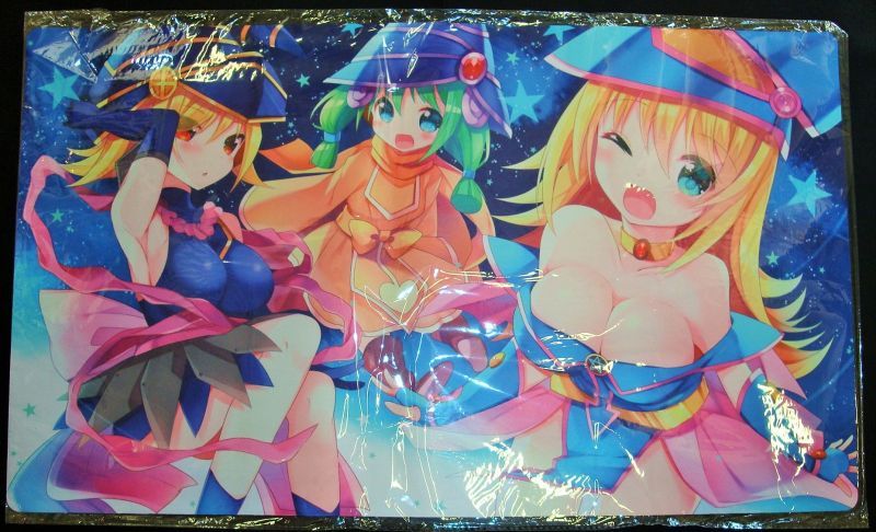 天秤を揺らす女 プレイマット 遊戯王 ガガガガール カード エクス