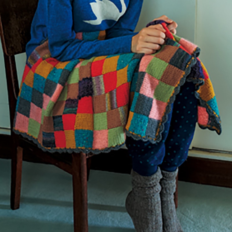 レシピ〉パッチワーク風ミニブランケット: レシピ｜手づくりタウン by