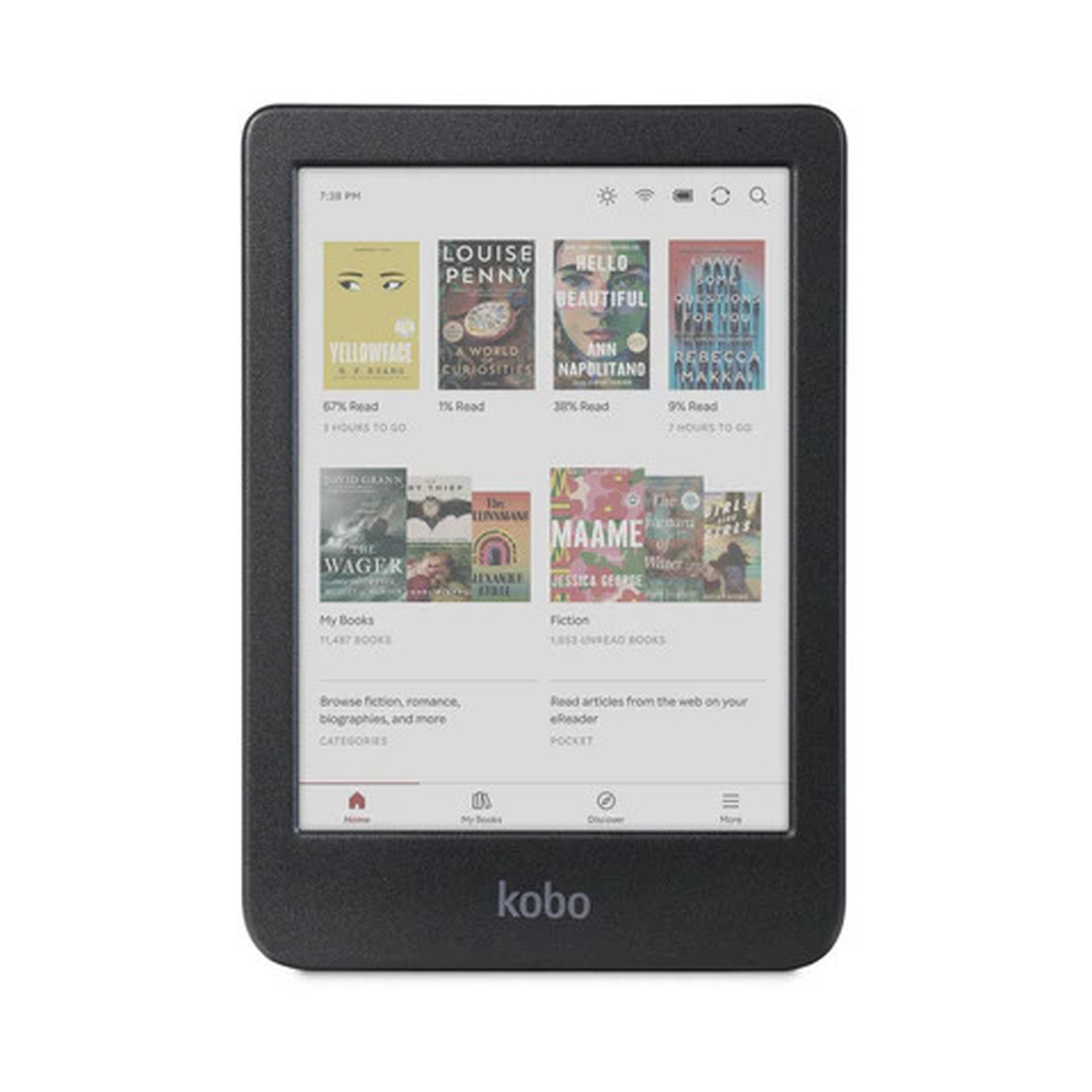 楽天Kobo、カラーE Ink電子書籍リーダーKobo Libra Colour と Kobo