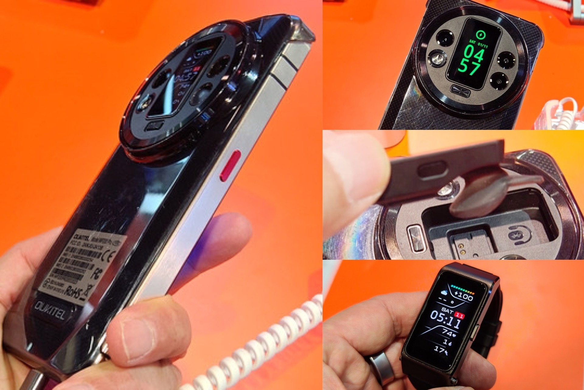 これぞ「変態スマホ」。背面にイヤホン内蔵→取り外してスマートバンド