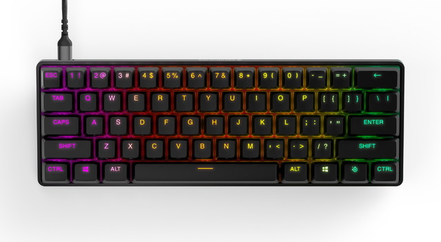 世界最速キーボード」にHHKB系高級小型版SteelSeries Apex Pro Mini
