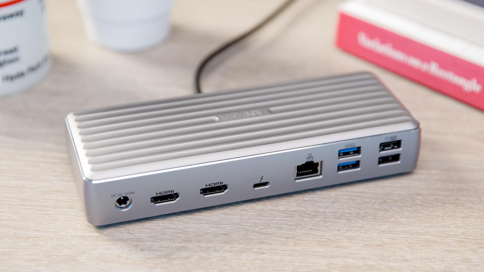 Anker 777 Apex Thunderbolt 4 Docking Station review - with dual