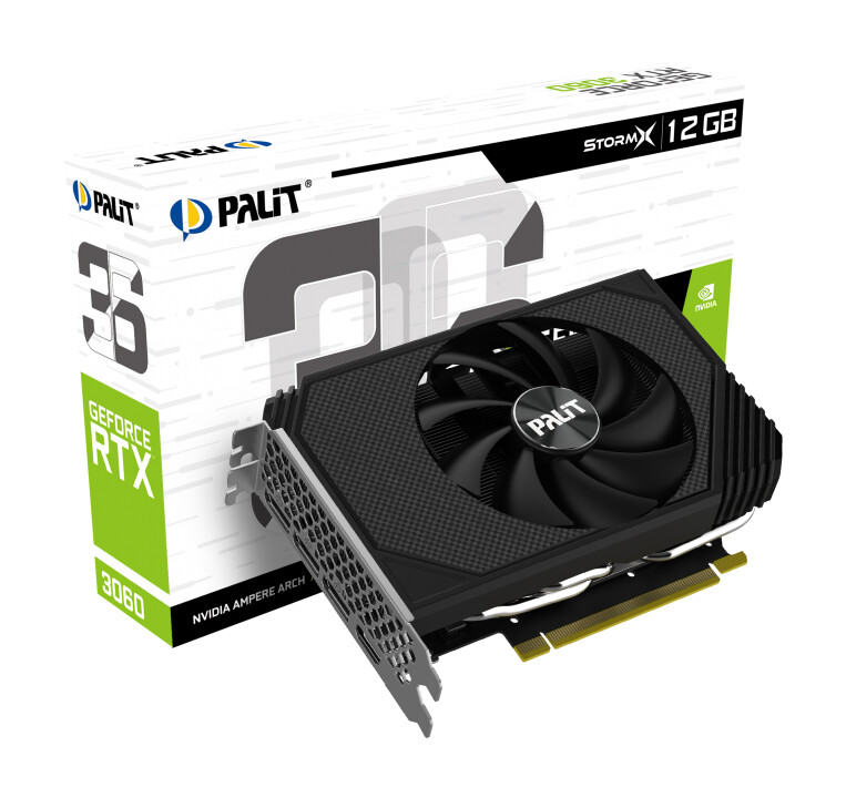 Palit Announces GeForce RTX 3060 StormX and Dual Graphics Cards