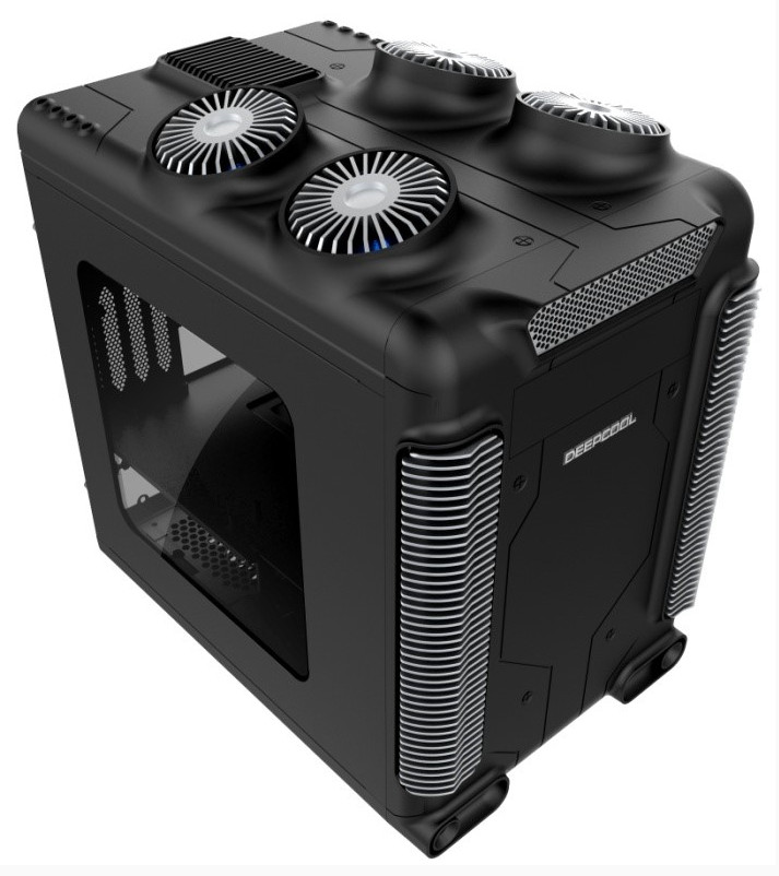 Deepcool Launches the STEAM CASTLE Micro ATX PC Case | TechPowerUp