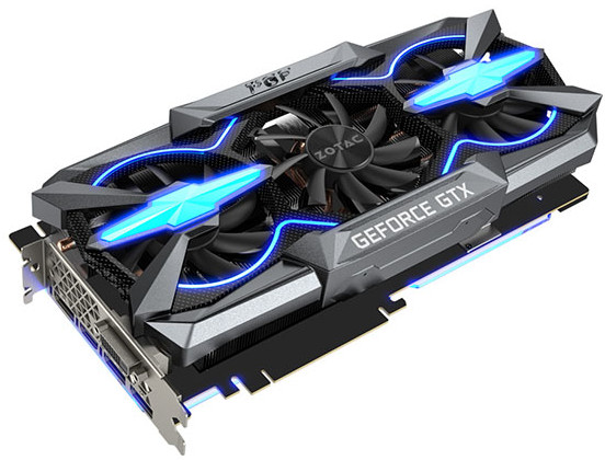 ZOTAC GeForce GTX 1080 Ti PGF Edition Graphics Card Pictured