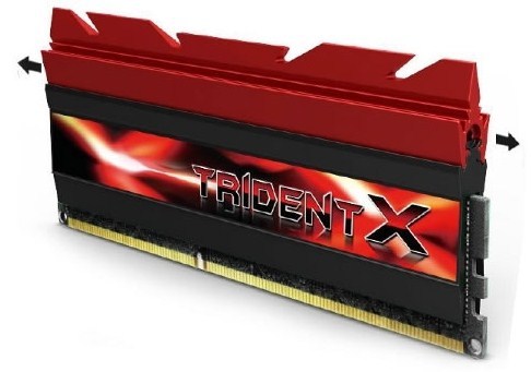 G.Skill Unveils Trident X Series DDR3-2400 MHz Modular-Heatsink