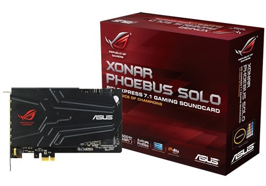 ASUS Announces ROG Xonar Phoebus Solo Sound Card | TechPowerUp