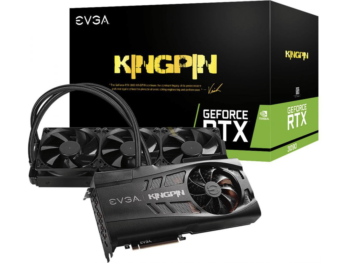 EVGA Launches the GeForce RTX 3090 KINGPIN Hybrid - $2,000 USD