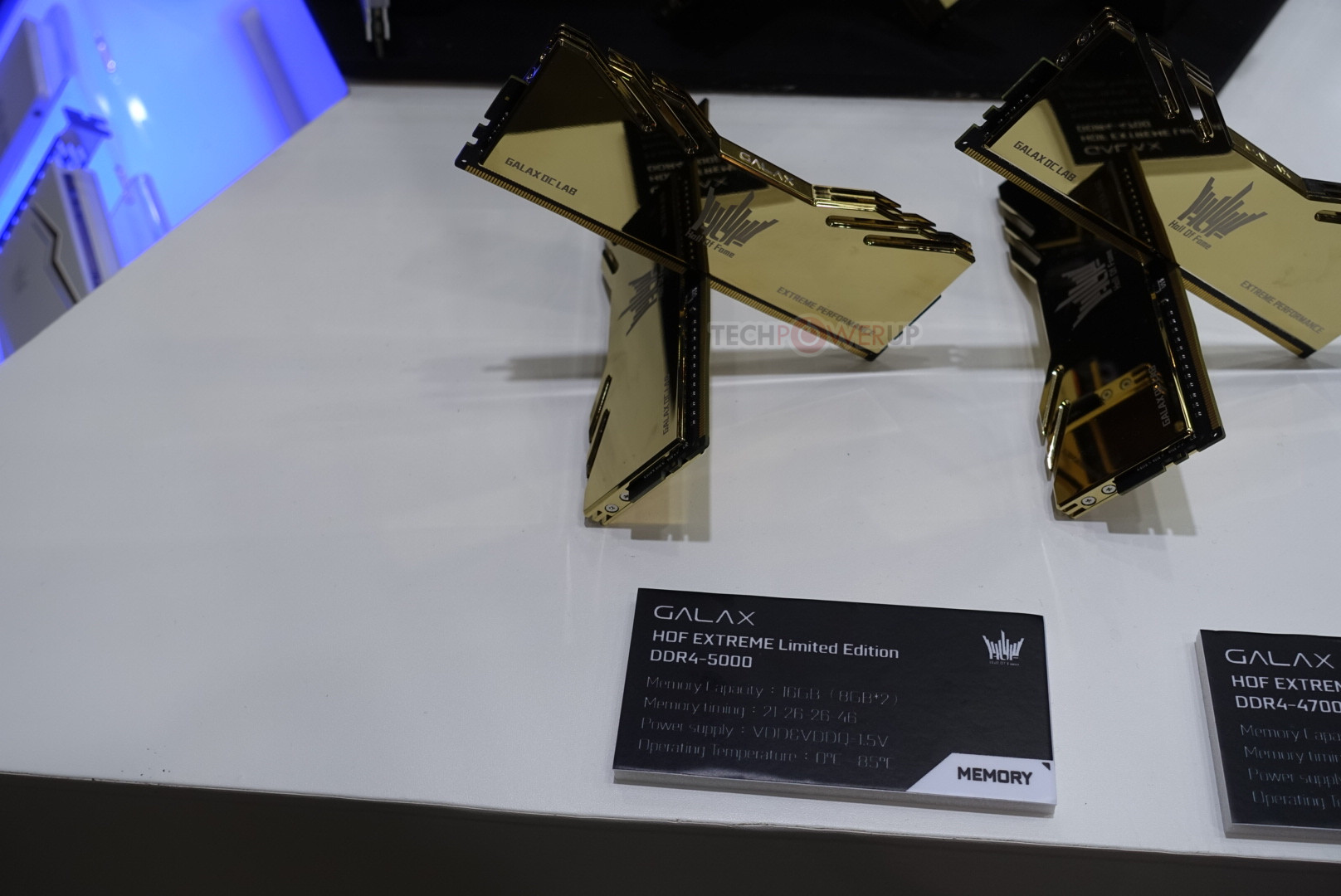 GALAX Hall of Fame Extreme Series Limited Edition DDR4 Memory