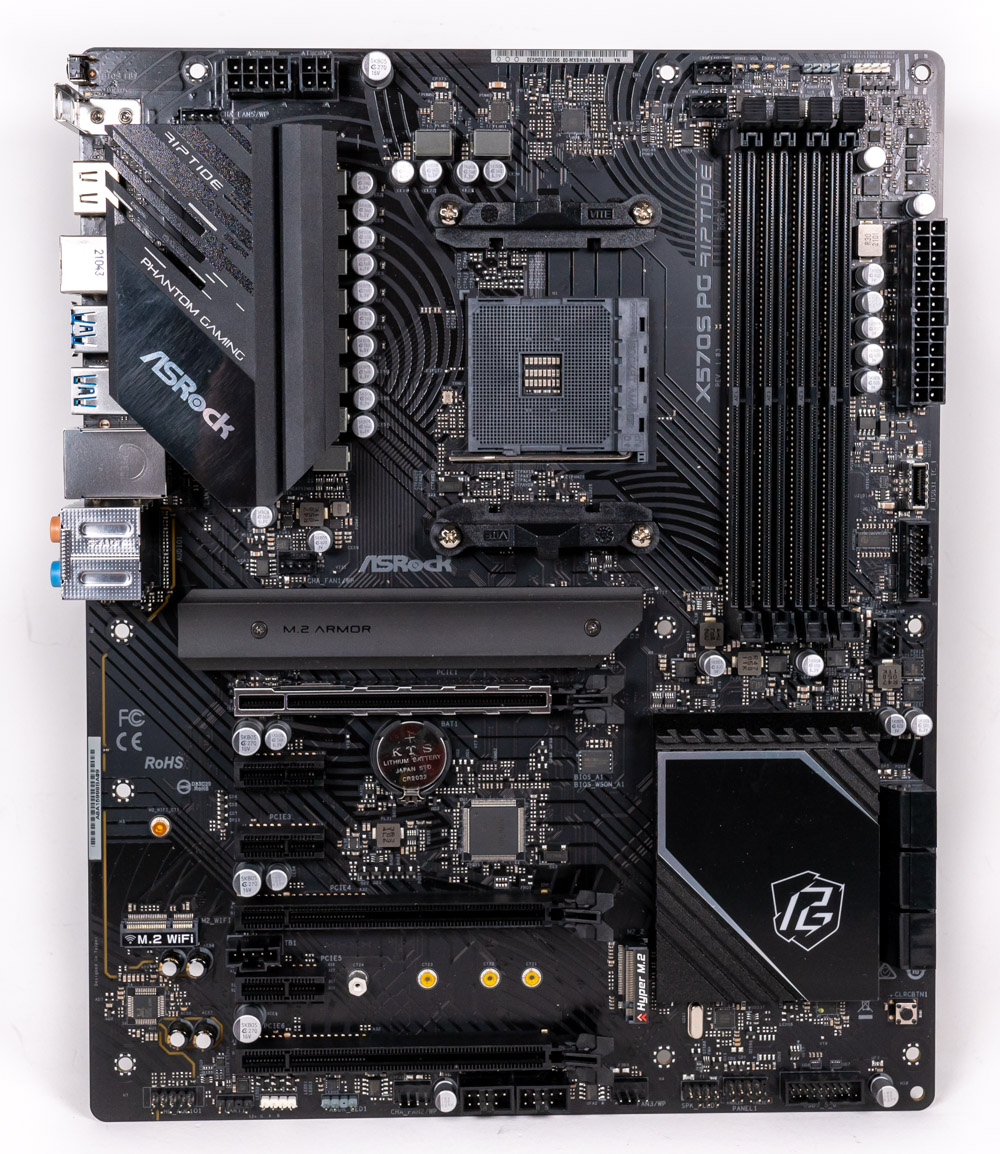 ASRock X570S PG Riptide Review - Board Layout | TechPowerUp