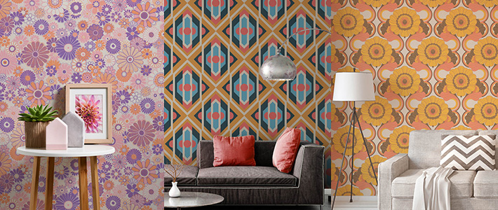 RETRO CHIC | 輸入壁紙(クロス)のテシード