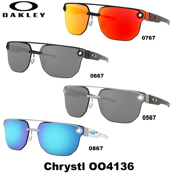 オークリー サングラス OO4136 Chrystl クリスタル prizm black 0767