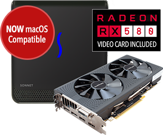 Sonnet eGFX Breakaway Box Thunderbolt 3-to-eGPU PCIeカード拡張