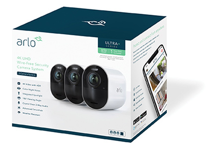 テックウインド、Arlo製ネットセキュリティーカメラ「Arlo Ultra」の