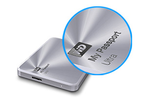 Western Digital プレミアムストレージ My Passport Ultra Metal
