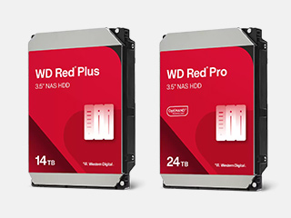 NASwareテクノロジーを搭載、NAS/RAID環境に最適化されたHDD「WD Red