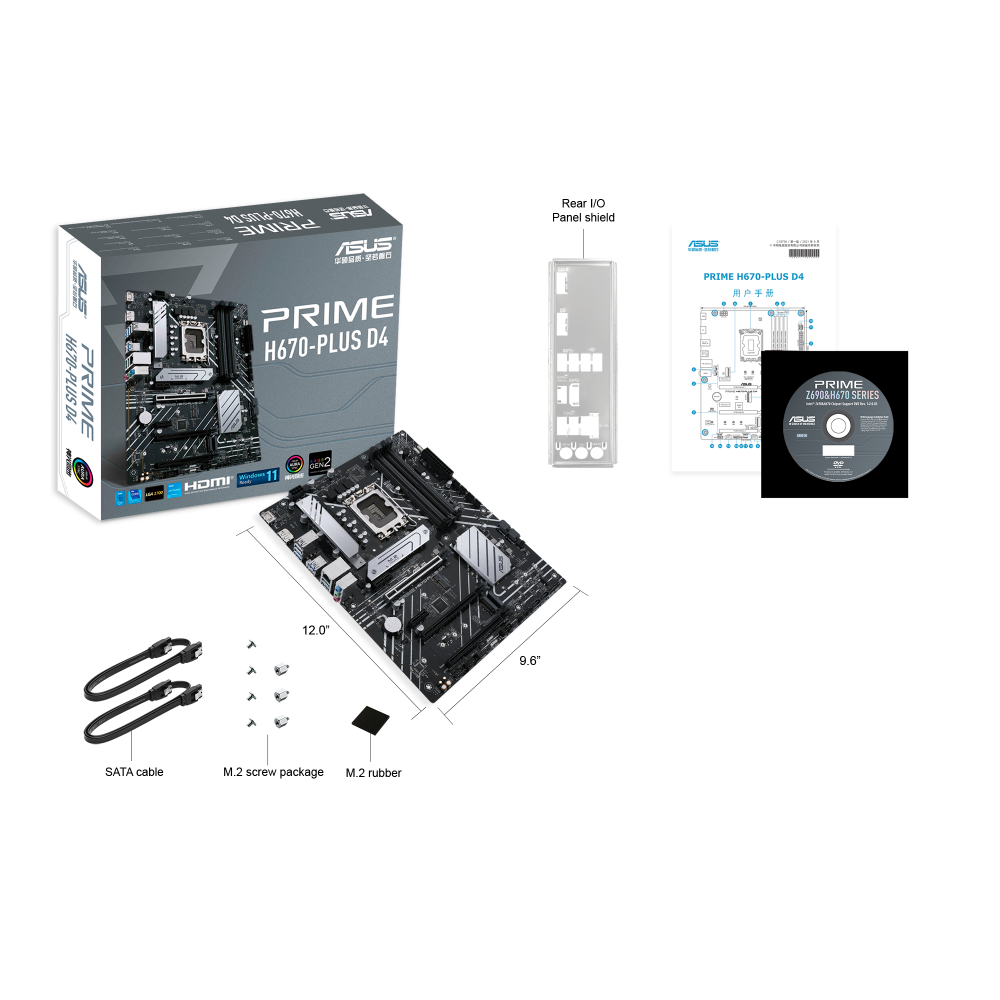 PRIME H670-PLUS D4 - H670チップセット搭載ATXマザーボード｜テック