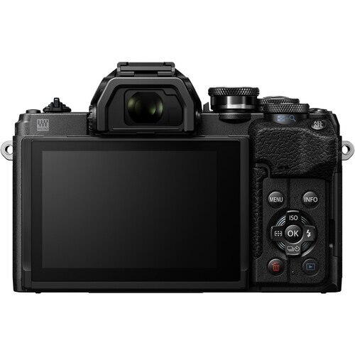 Olympus OM-D E-M10 Mark IV Mirrorless Digital Camera Black