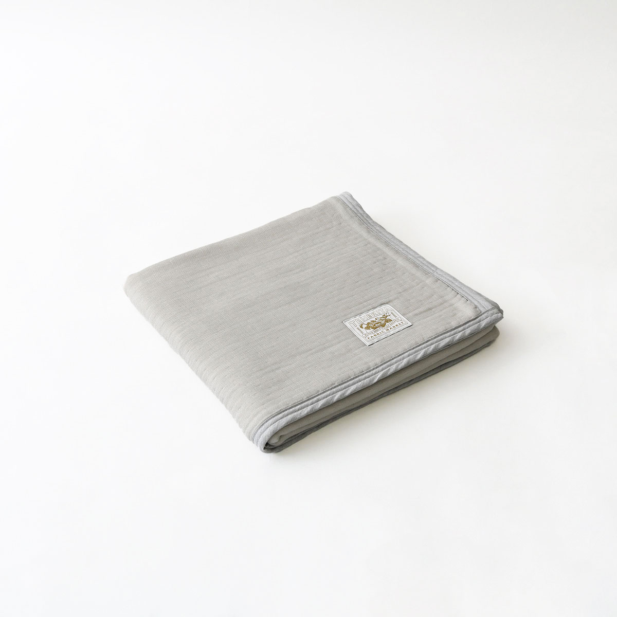 コットン6重ガーゼ ハーフケット(FREE オフホワイト): ベッドリネン