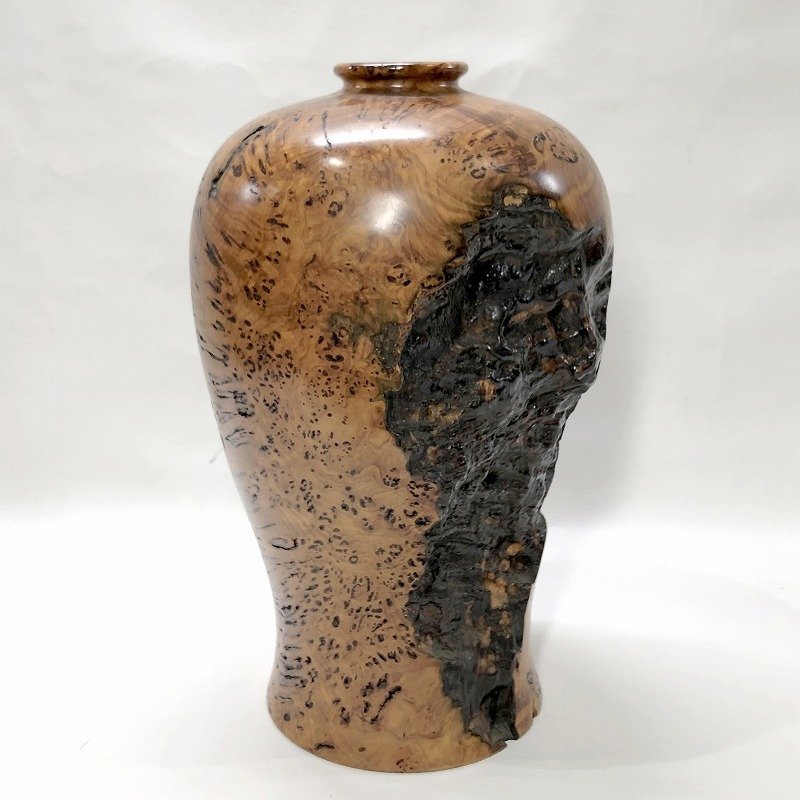 屋久杉 泡瘤壺 花器】お買取りさせていただきました！