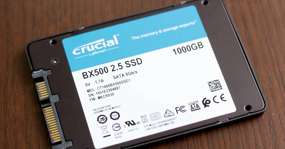 Trying out the Crucial BX500 1TB SSD - CT1000BX500SSD1Z (2024) (2024)