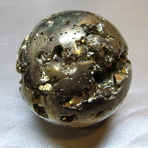 パイライト 黄鉄鉱 月面球 56 - 横浜中華街天宝堂本店