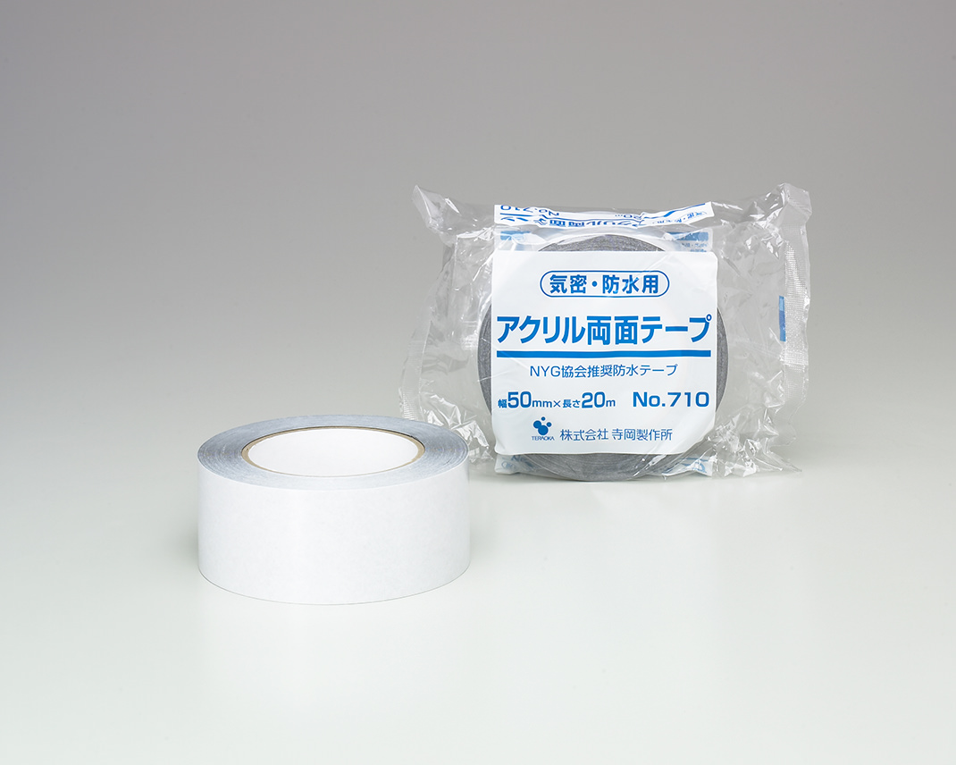 気密・防水用アクリル両面テープ-710 | 製品情報 | 寺岡製作所