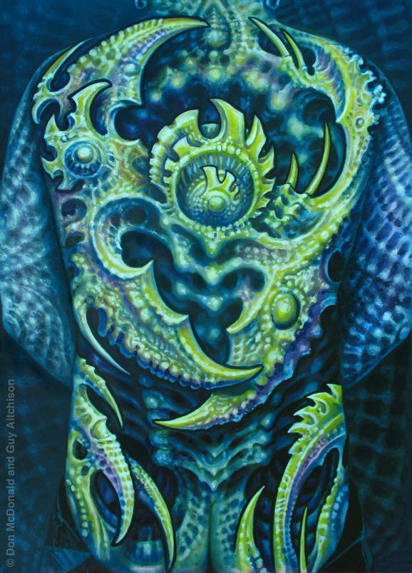 Collaboration by DonMcDonald and Guy Aitchison by Guy Aitchison : Art