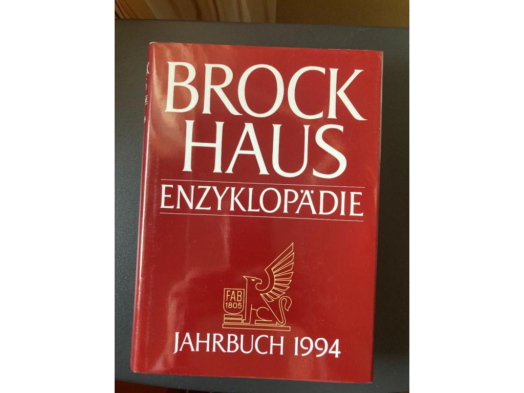 Brockhaus Jahrbuch 1994 Landkreis Kitzingen - tauschmarkt mainfranken
