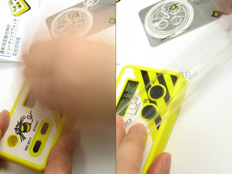 連射測定器付時計 シューティングウォッチ(復刻版) レビュー