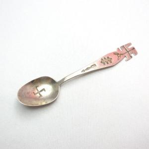 カトラリー(スプーン等) Vintage Fred Harvey Navajo Spoon Brooch