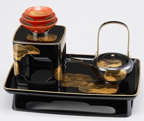 屠蘇器・香挟間山水蒔絵 1,540,000円（税込） | 輪島塗の塗師屋 輪島