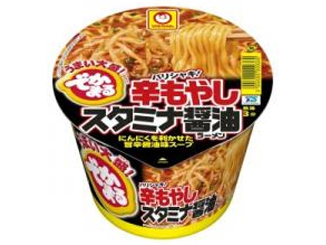 マルちゃん でかまる 辛もやしスタミナ醤油【02/02 新商品