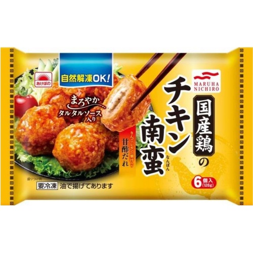 Umios(冷食) 国産鶏のチキン南蛮 6個 (4902165202823) の仕入れ・箱