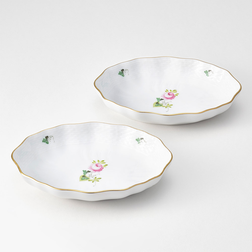 ウィーンの薔薇・シンプル スイートディッシュ 2枚セット | 商品詳細