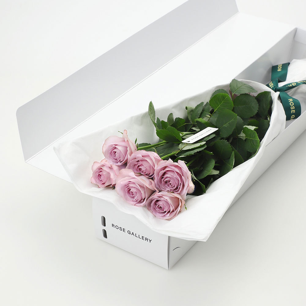 フレッシュローズギフトボックス Mサイズ（ムラサキ） | 商品詳細