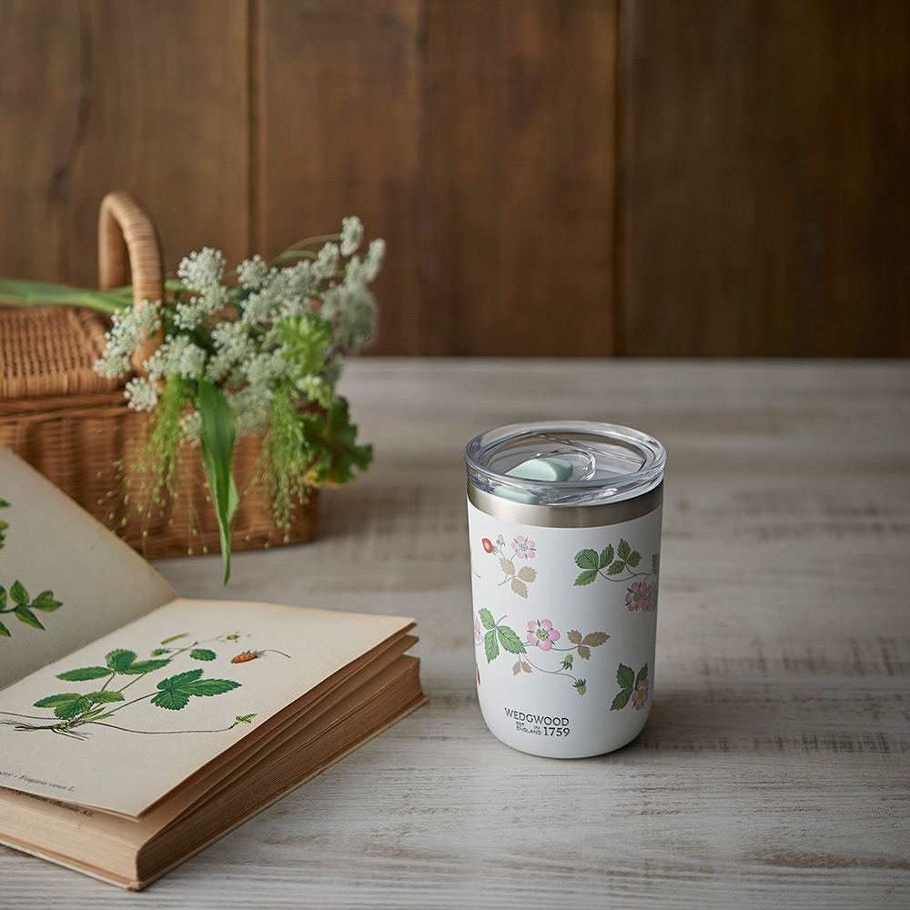 ワイルド ストロベリー 蓋付ドリンクタンブラー（ステンレス） | 商品