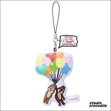 ミッキー＆フレンズ～キュービックマウス～ クリーナー付ストラップ